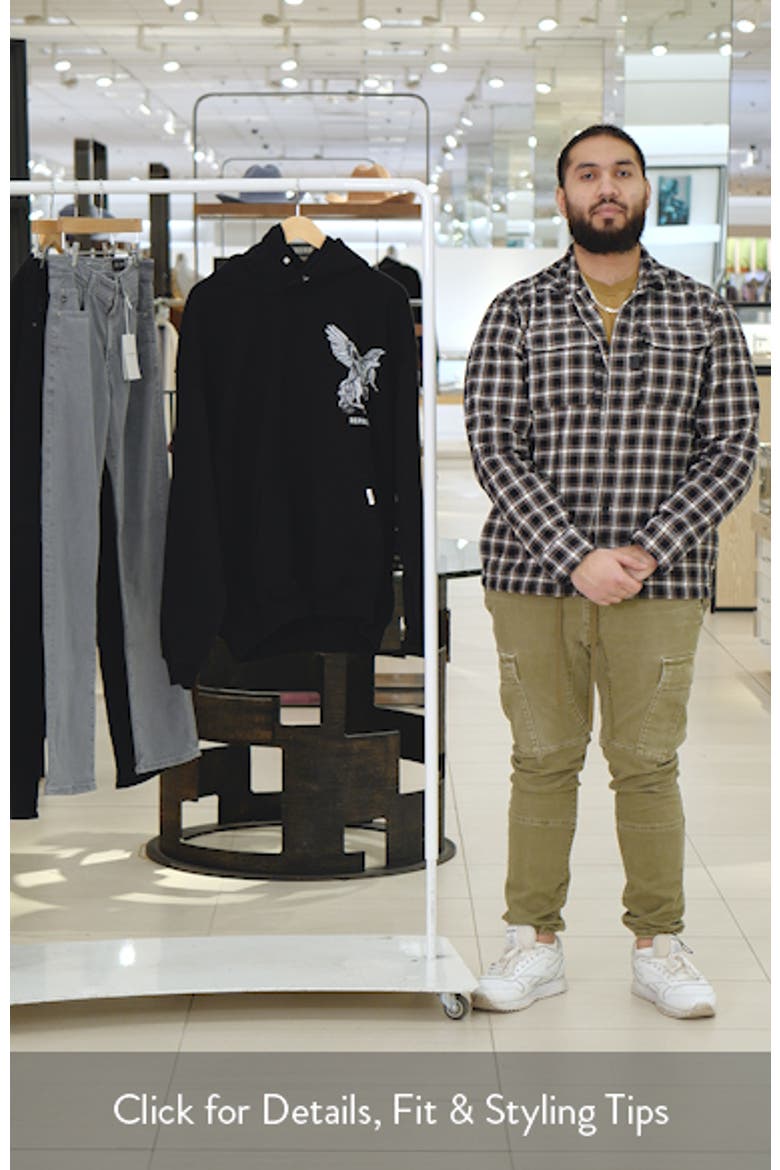 Elegance in Motion Cotton Graphic Hoodie video