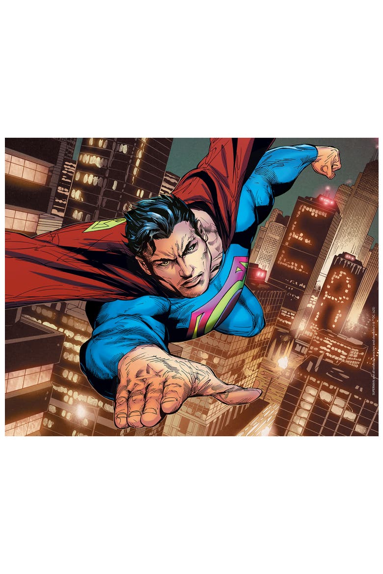 Superman 100pc Puzzles 4-Pack, Alternate, color, Multicolor