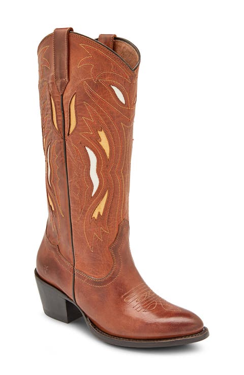 Shelby Deco Stitch Western Boot (Women)
