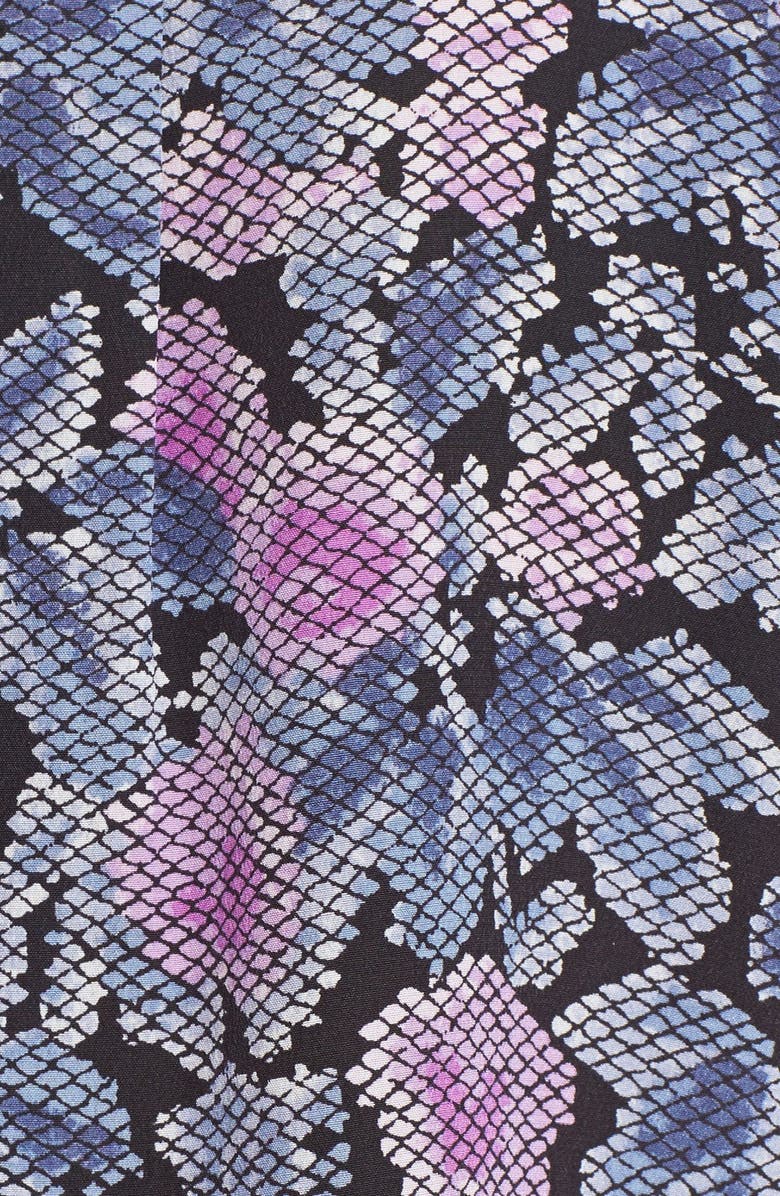 Joie 'Faela' Floral Print Silk Top, Alternate, color, 