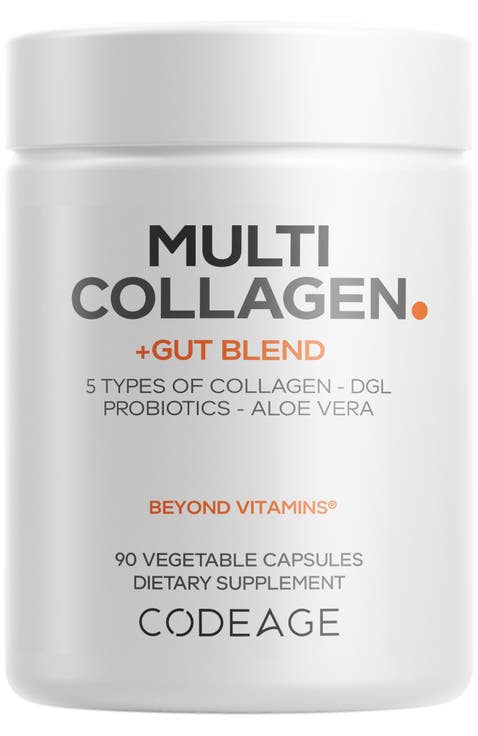 Multi Collagen + Gut Blend & Probiotics Supplement