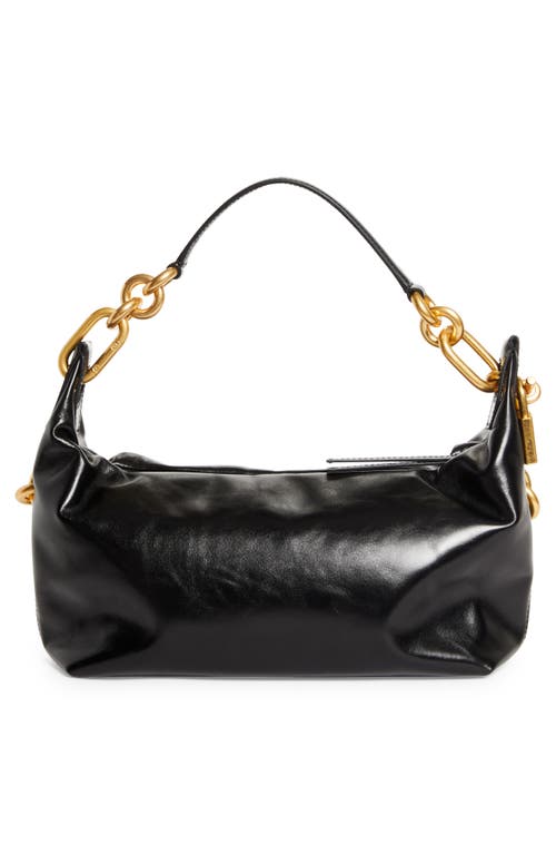 Balmain Sync Medium Chain Shoulder Bag In Calfskin