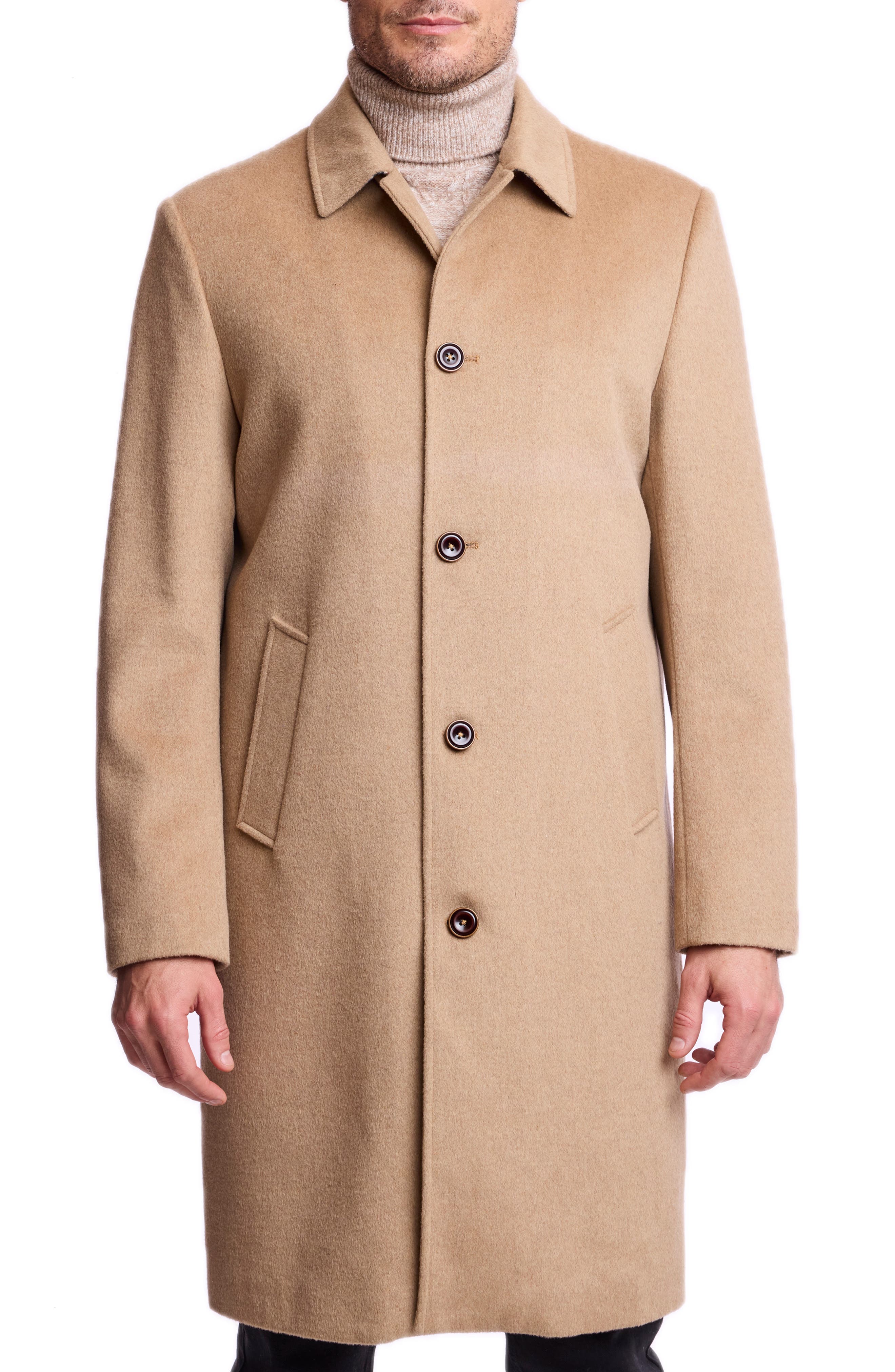 Slash Pocket Overcoat