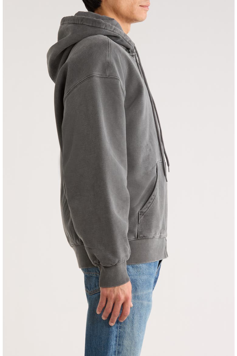 Hooded Vista Jacket, Alternate, color, BLACK GARMENT DYED