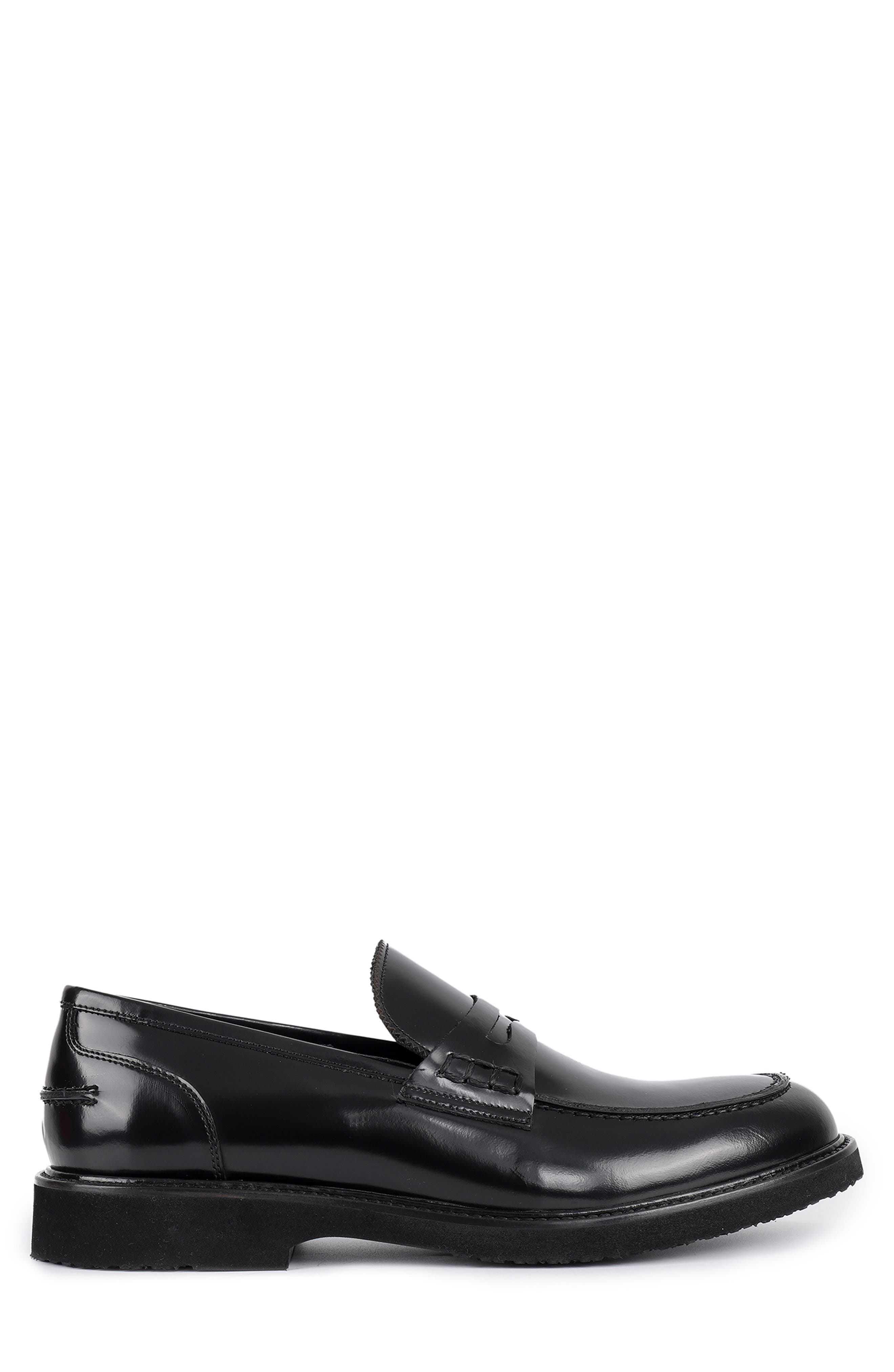 VELLAPAIS Douglas Penny Loafer, Alternate, color, Black