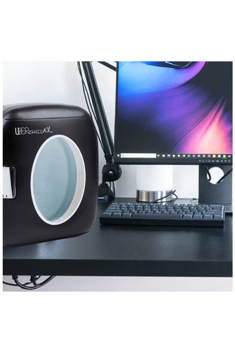 6-Can Mini Fridge - Black, Alternate, color, MATTE BLACK