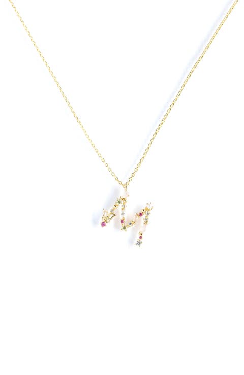 Flutterfly Initial Necklace