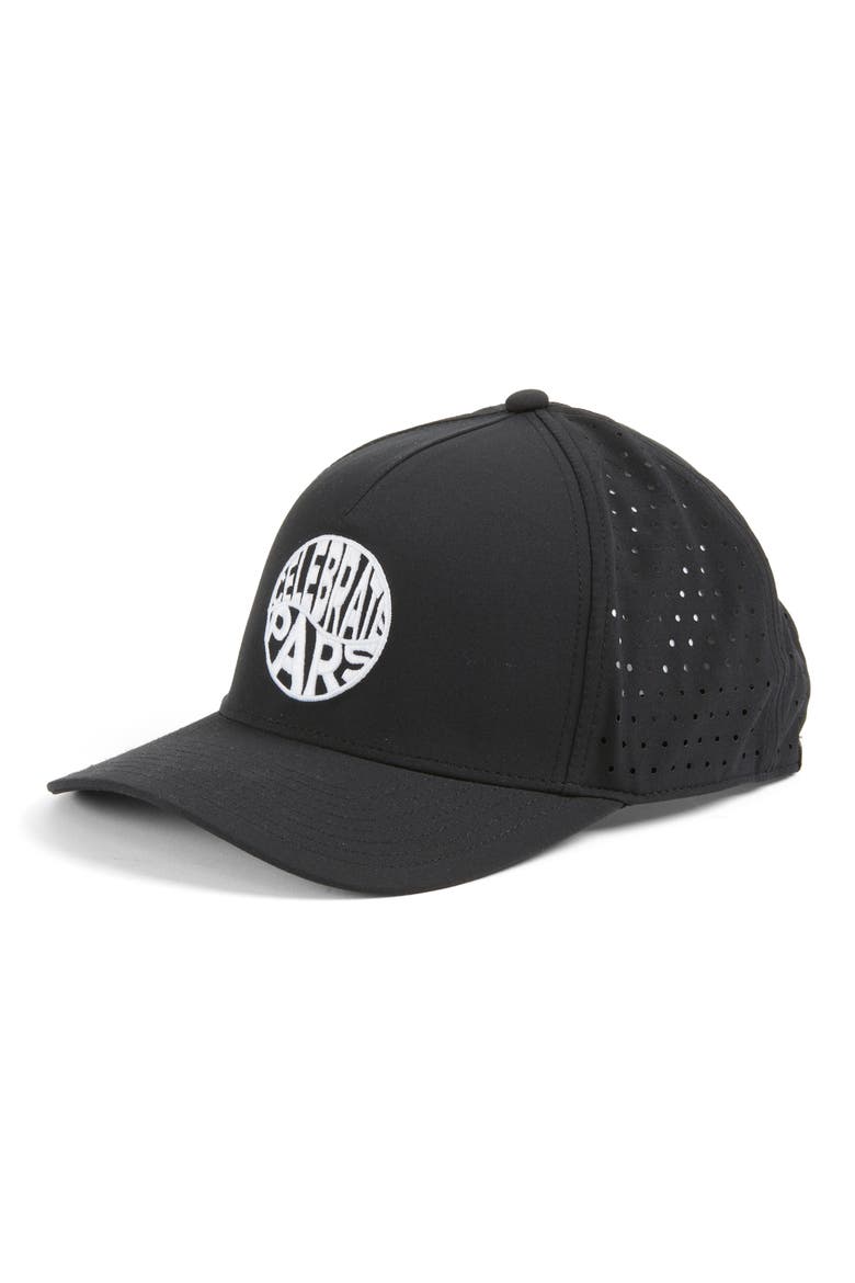 Bruno Golf Hat, Main, color, BLACK-WHITE