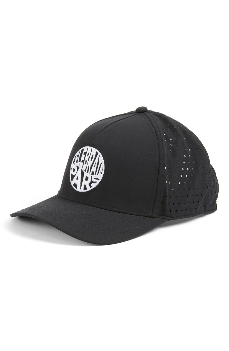 Swannies Bruno Golf Hat, Main, color, Black-White