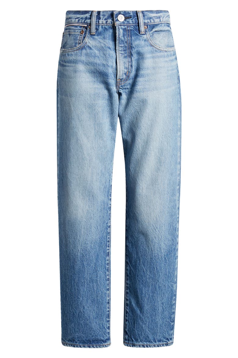 Maplecrest Crop Straight Leg Jeans, Alternate, color, BLUE