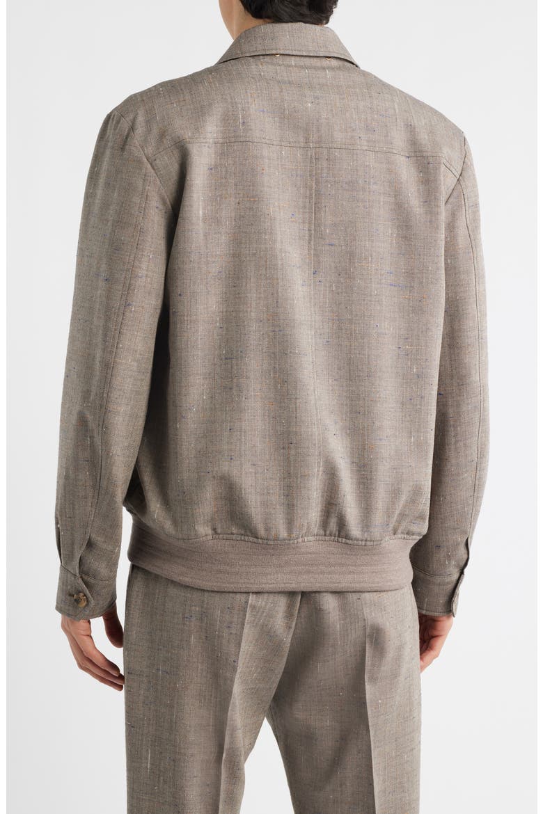 Regular Fit Wool Blend Jacket, Alternate, color, BEIGE