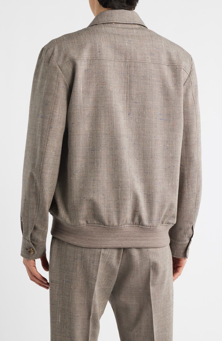 Paul Smith Regular Fit Wool Blend Jacket, Alternate, color, Beige