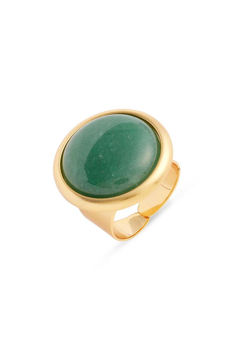 Brushed Ring, Main, color, GREEN