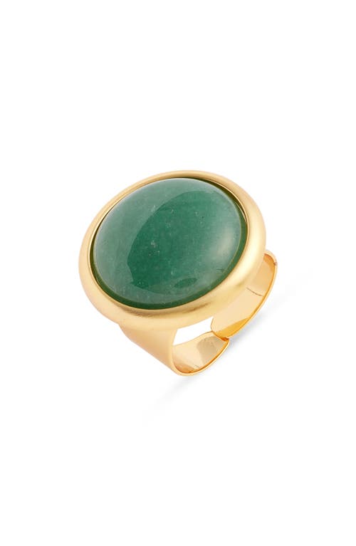 NEST Jewelry Brushed Ring in Green  product