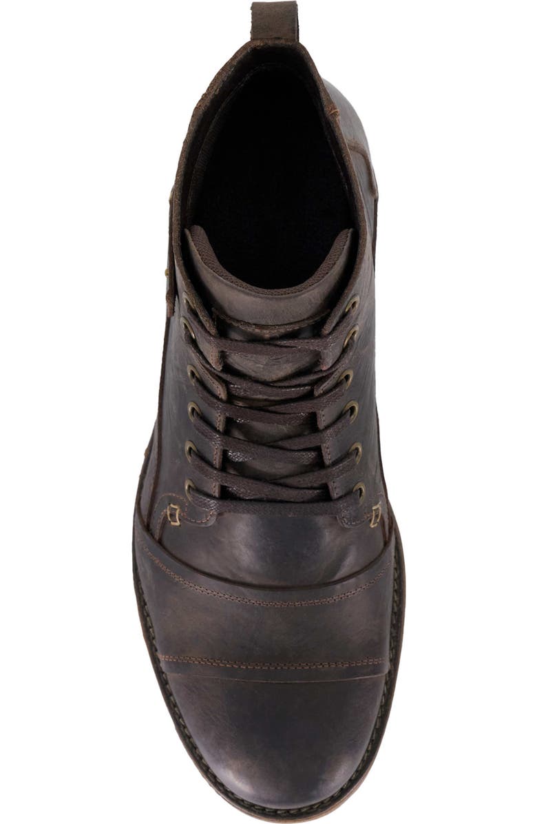 Dune London Simon Boot, Alternate, color, Dark Brown