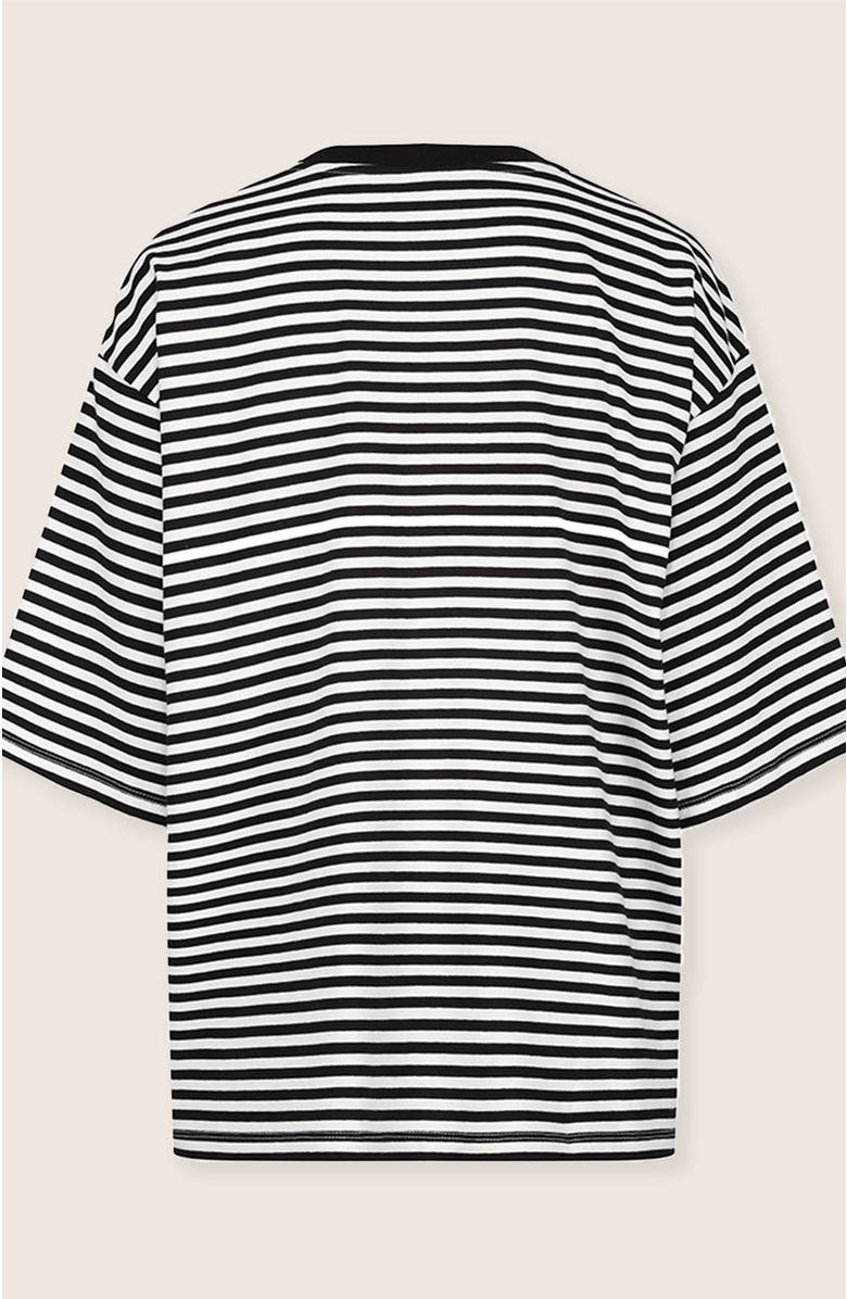 Turtledove London Organic Cotton Elsie Oversized T-Shirt, Alternate, color, Stripes