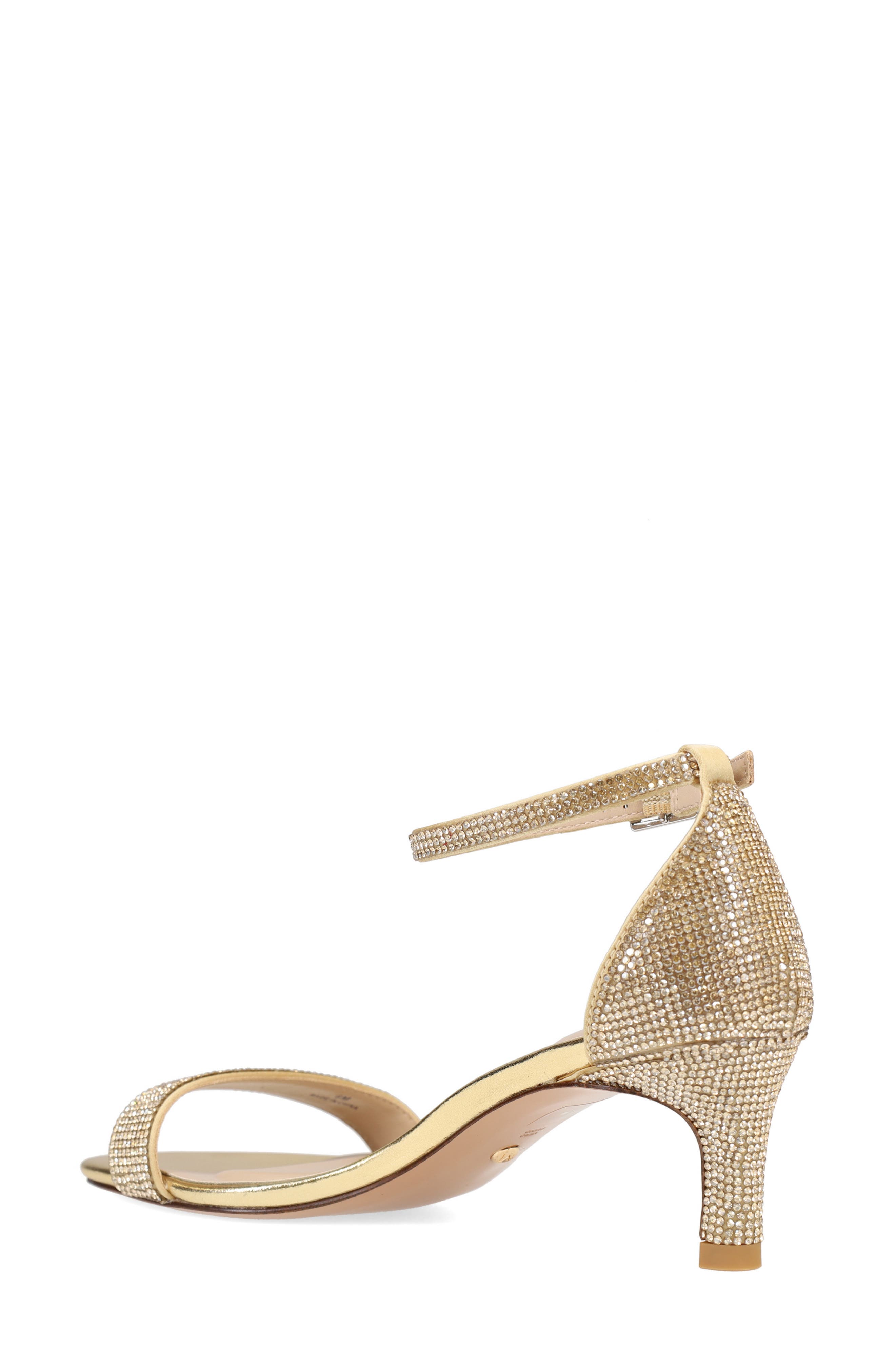 Pelle Moda Uciel Ankle Strap Sandal, Alternate, color, Light Gold