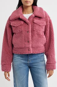 UGG® Frankie Faux Shearling Trucker Jacket