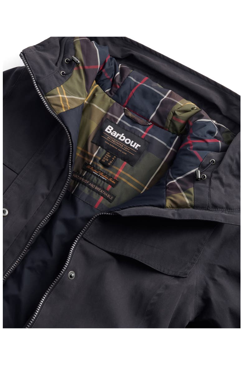 Redway Waterproof Jacket, Alternate, color, DARK NAVY/ CLASSIC