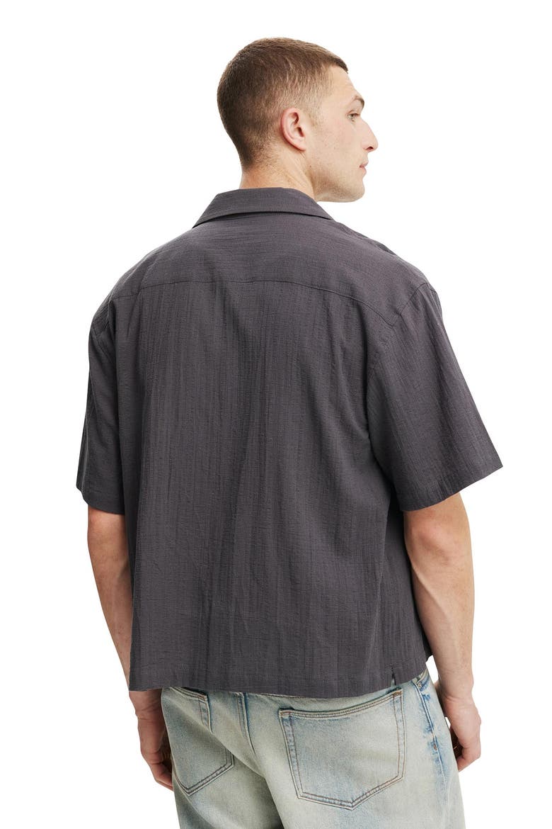 Men's Riviera Box Fit Short Sleeve Shirt, Alternate, color, Faded Slate
