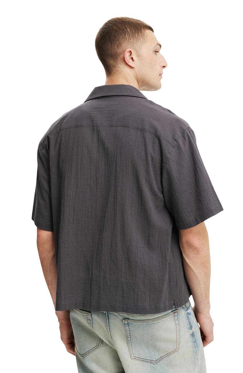 Cotton On Men's Riviera Box Fit Short Sleeve Shirt, Alternate, color,