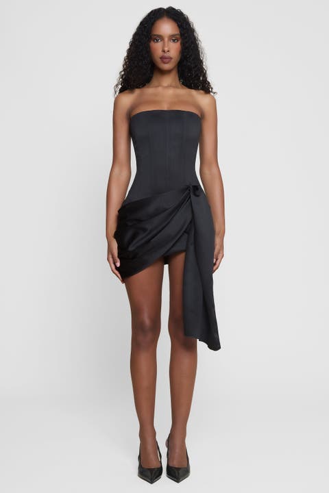 Solara Satin Corset Dress