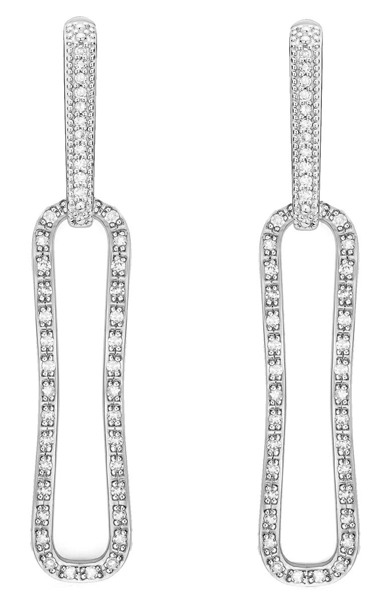 Monica Vinader Alta Capture Diamond Earrings, Main, color,