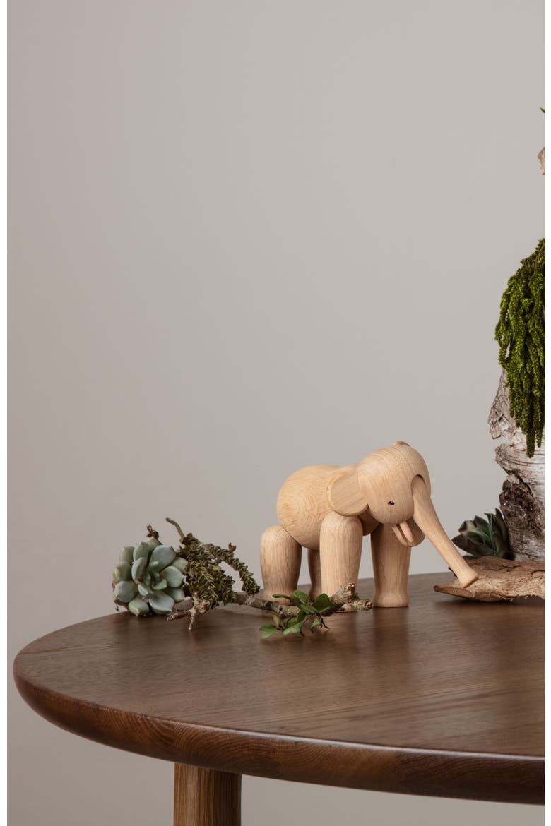 Kay Bojesen Elephant Small, Alternate, color, Oak