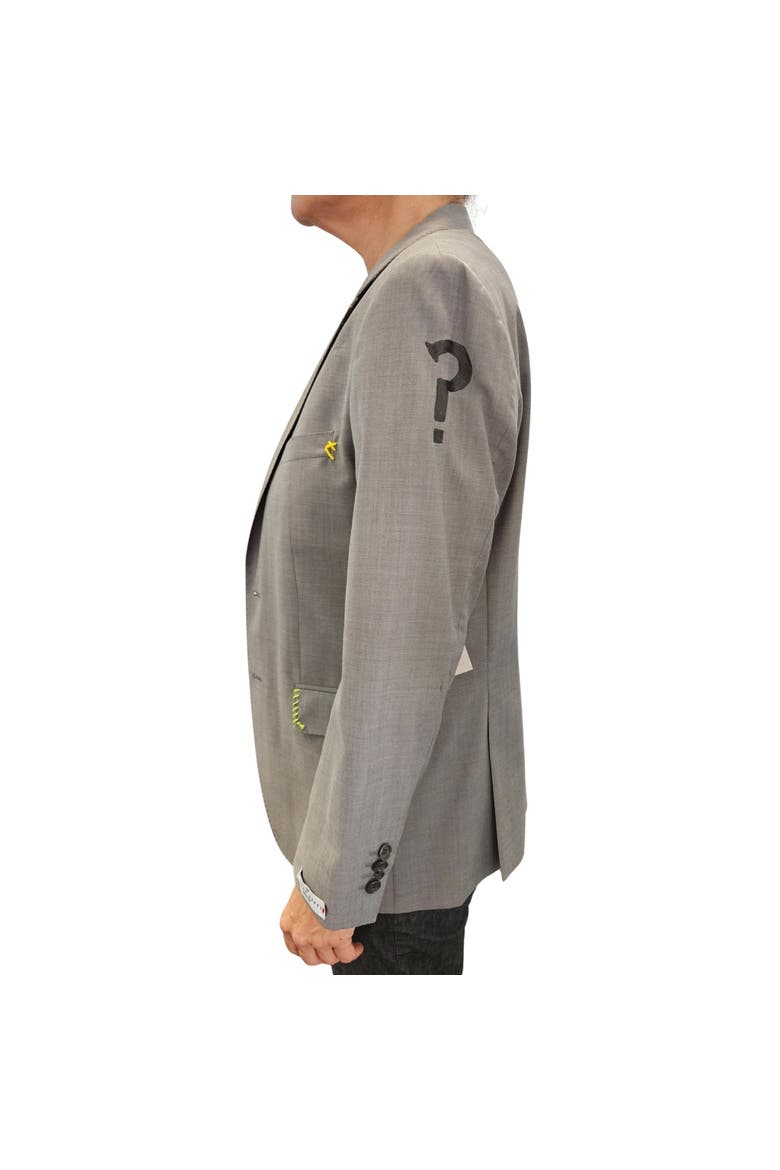 Raison D Etre Grey Blazer, Alternate, color, grey