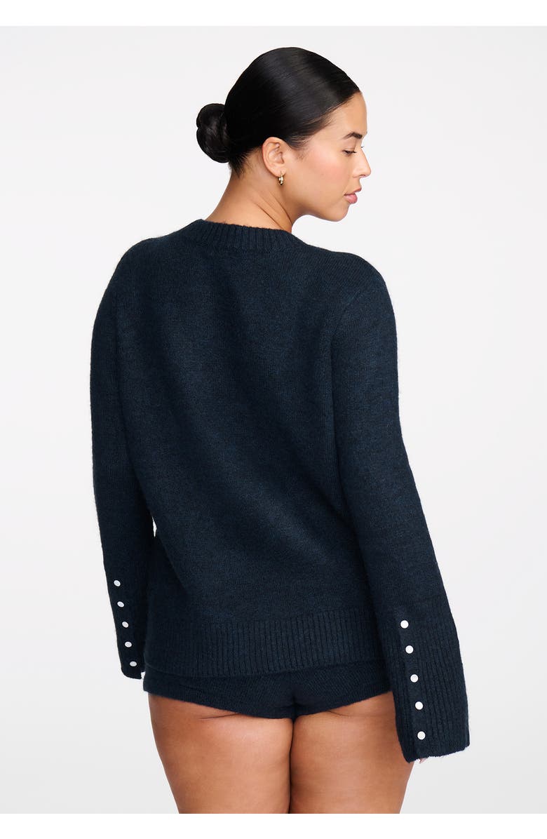 CUUP The Crewneck Sweater- Jersey Knit, Alternate, color, Ocean