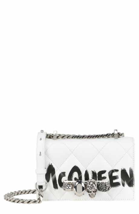 Alexander McQueen Puma Mini Graffiti Jeweled Shoulder Bag