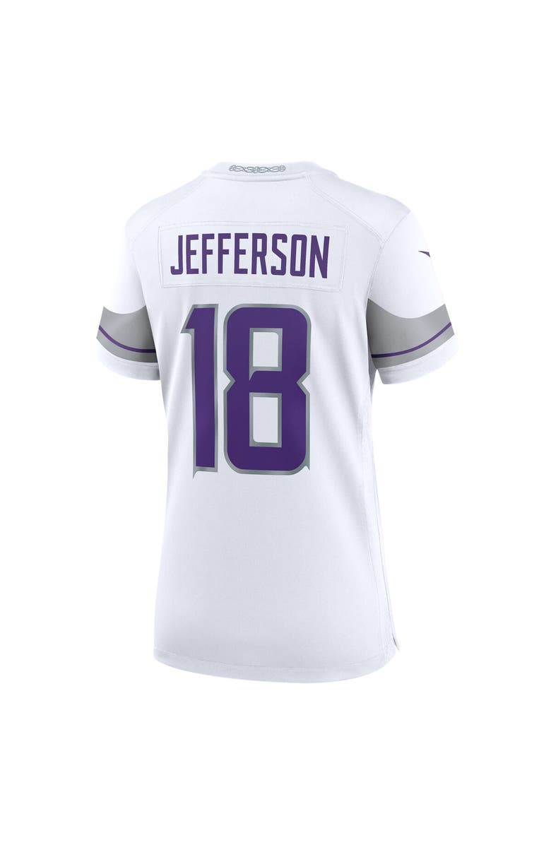 Nike Women's Nike Justin Jefferson White Minnesota Vikings Alternate Game Player Jersey, Alternate, color, White