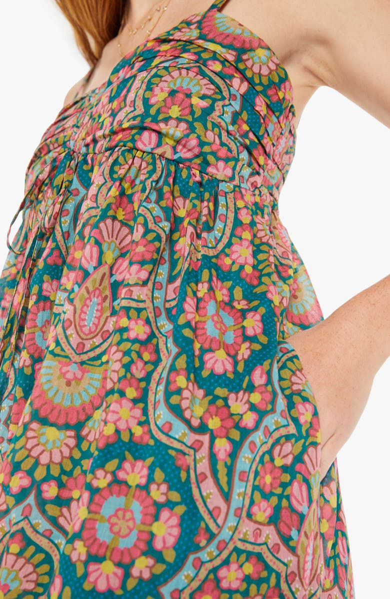 MOTHER The Looking Glass Cotton Maxi Dress, Alternate, color,