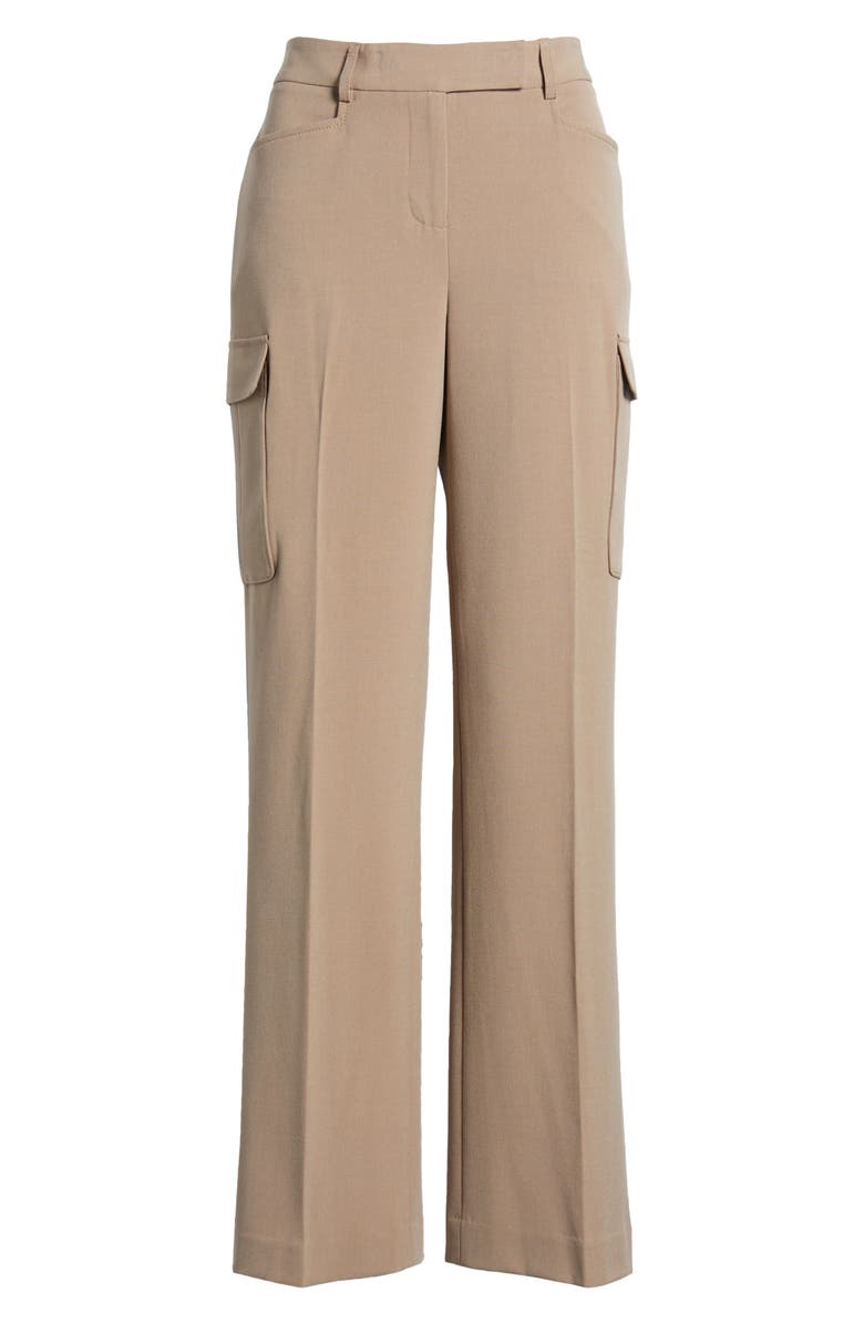 Tahari ASL Tailored Cargo Pants, Alternate, color, 