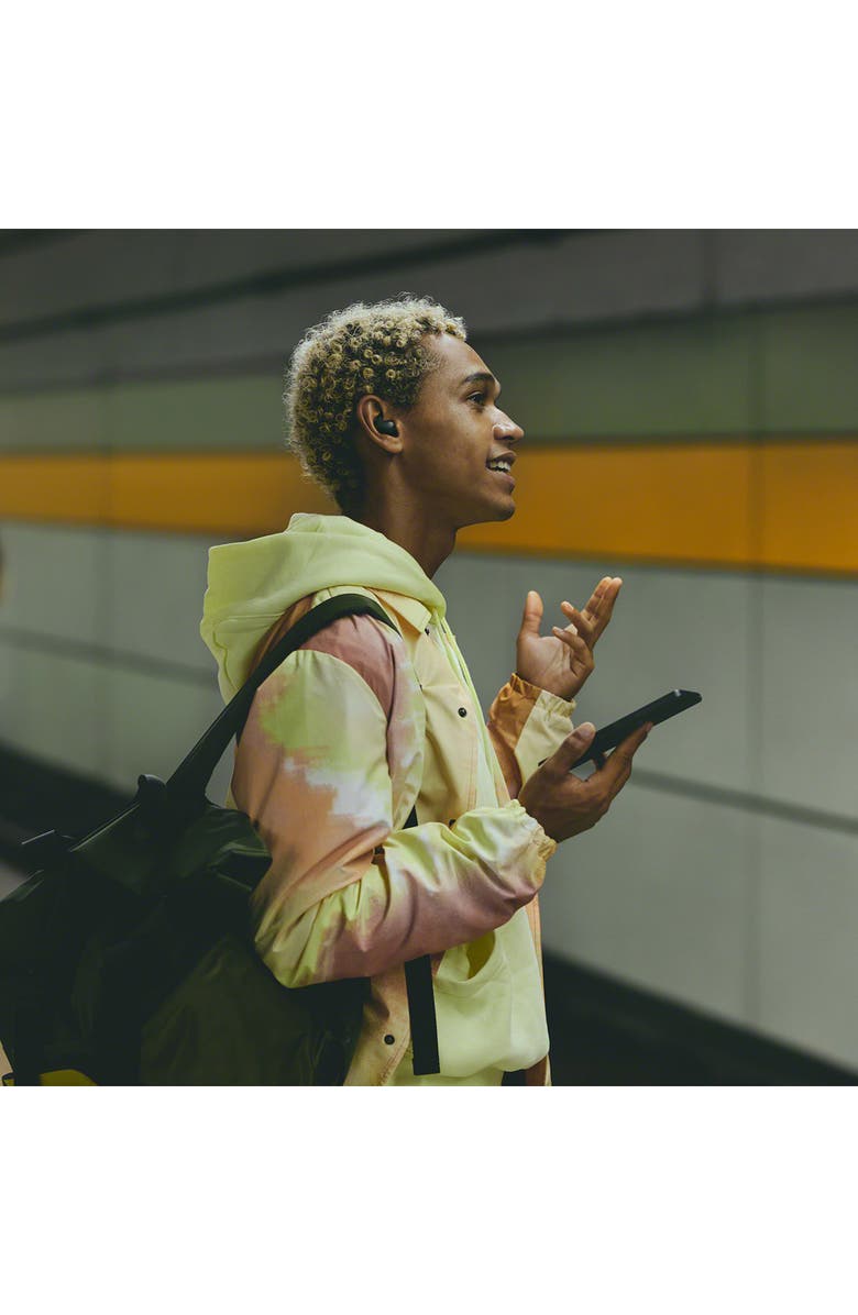 Sony Linkbuds Fit Truly Wireless Noise Cancelling Earbuds, Alternate, color, Black