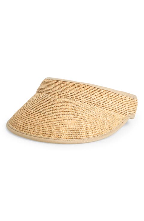 Raffia Visor