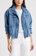 Caslon® Denim Utility Jacket
