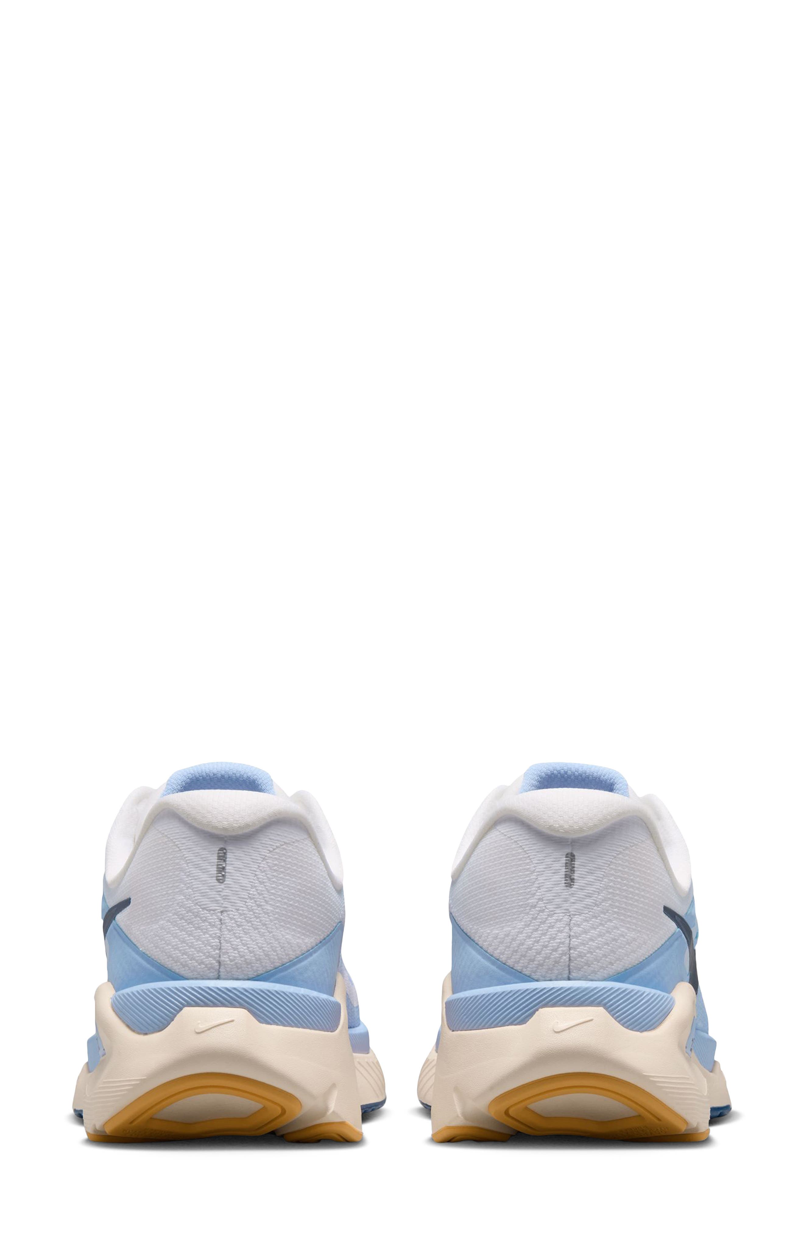 Structure Plus Running Shoe, Alternate, color, WHITE/ MYSTIC NAVY-ALUMINUM