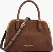 Donna Karan New York Satin Suede Mini Satchel