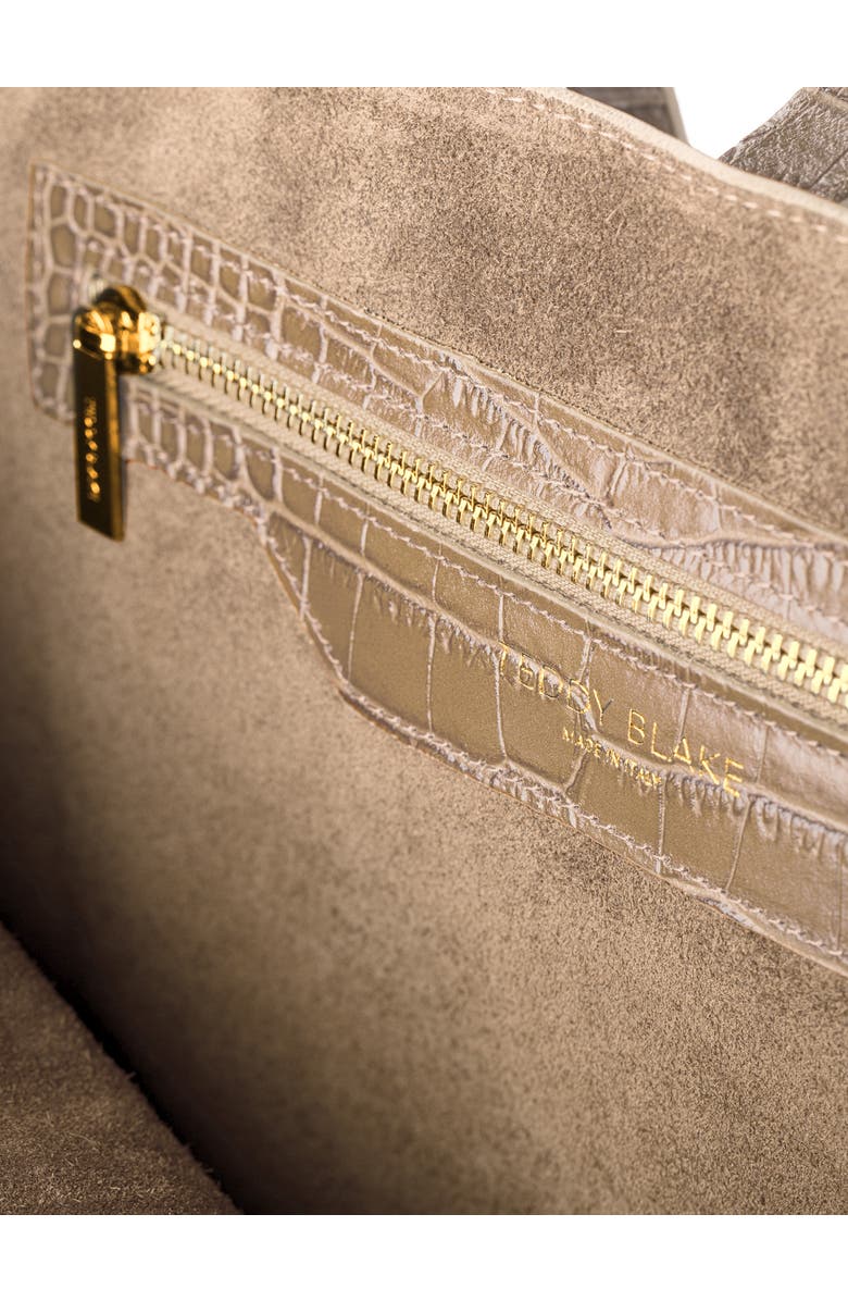 Teddy Blake Nina Croco 12", Alternate, color, Lightbeige