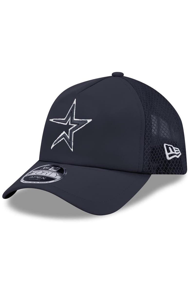 New Era Men's New Era Navy Houston Astros 2026 Batting Practice Alternate Apex 9FORTY Adjustable Hat, Main, color, Navy