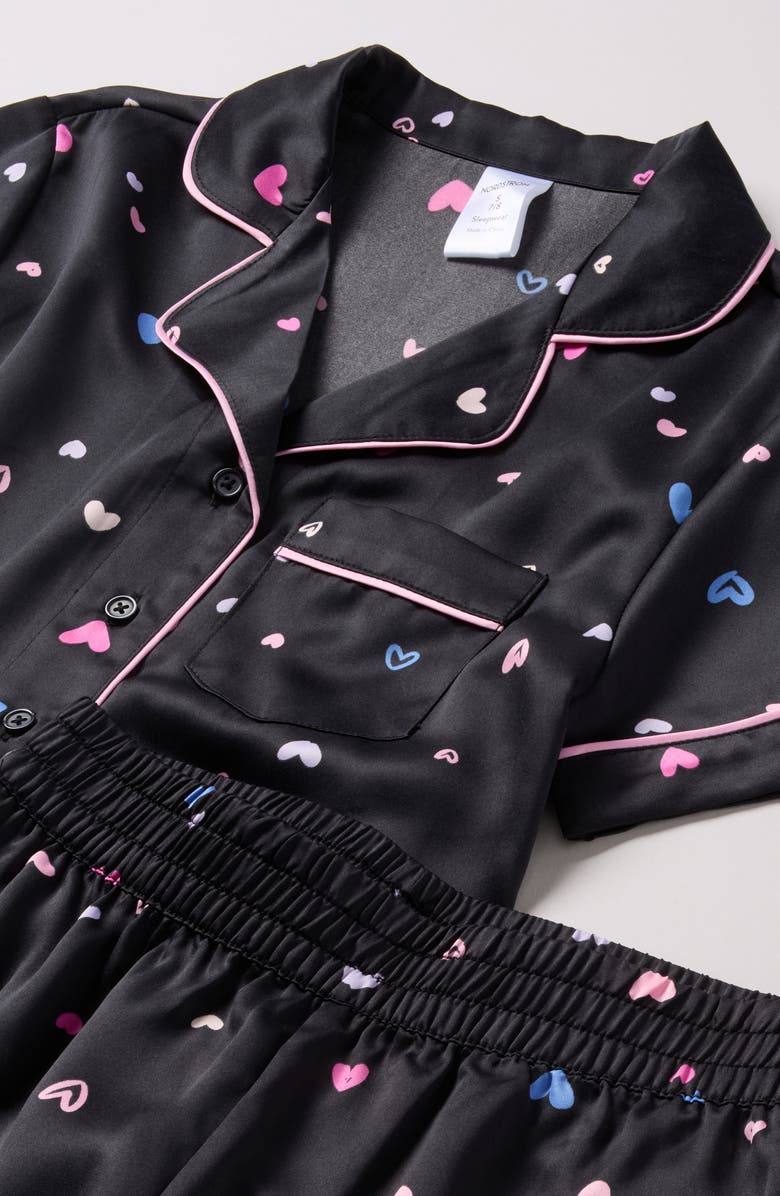 Nordstrom Kids' Satin Pajamas, Alternate, color, 