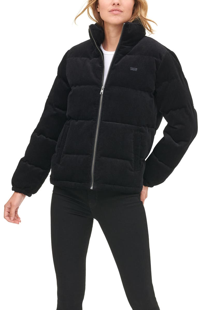 Levi's<sup>®</sup> Corduroy Puffer Jacket, Main, color,