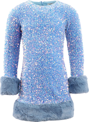 Lola + The Boys Celeste Shimmer Dress