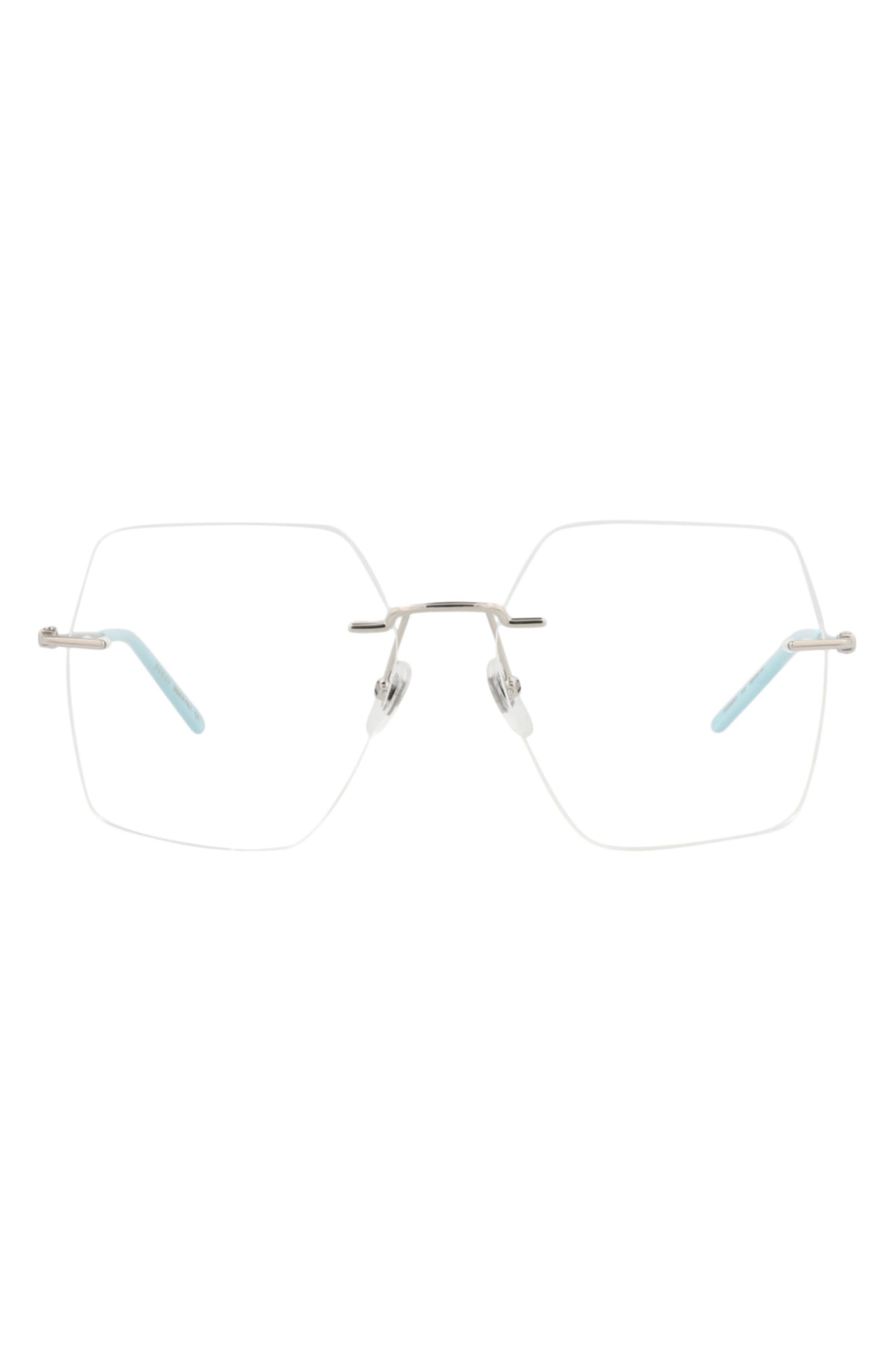 Gucci 55mm Square Optical Glasses