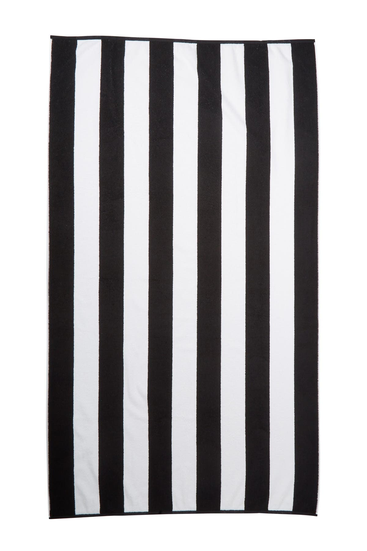 DOHLER Marine Stripes Beach Towel - Black | Nordstromrack