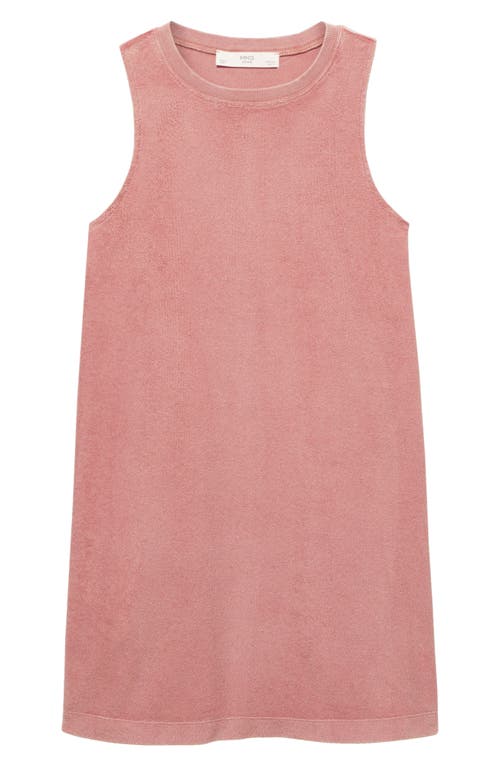 Shop Mango Overdyed Cotton Blend Terry Nightgown