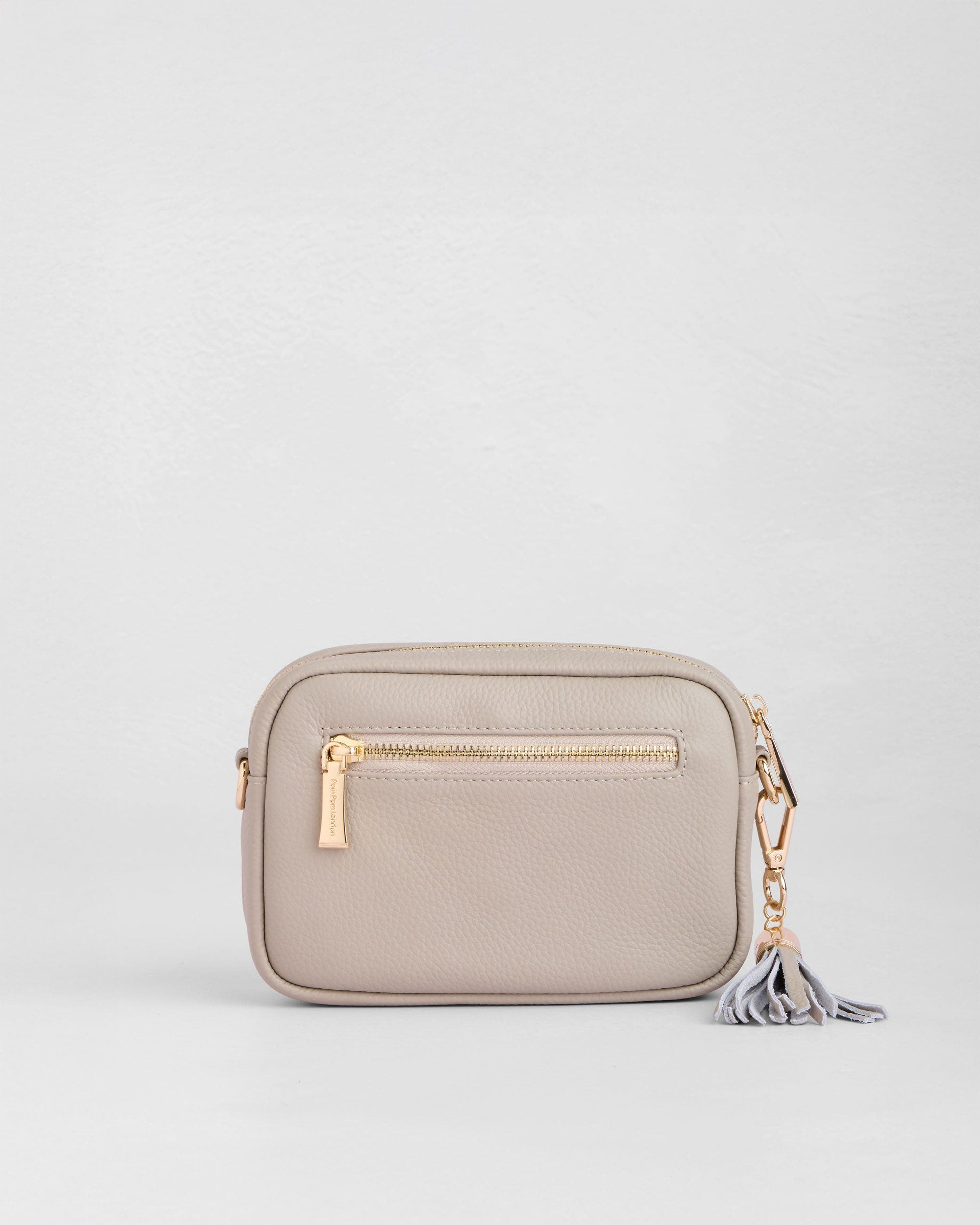 Pom Pom London City Mini Crossbody Bag, Alternate, color, Stone