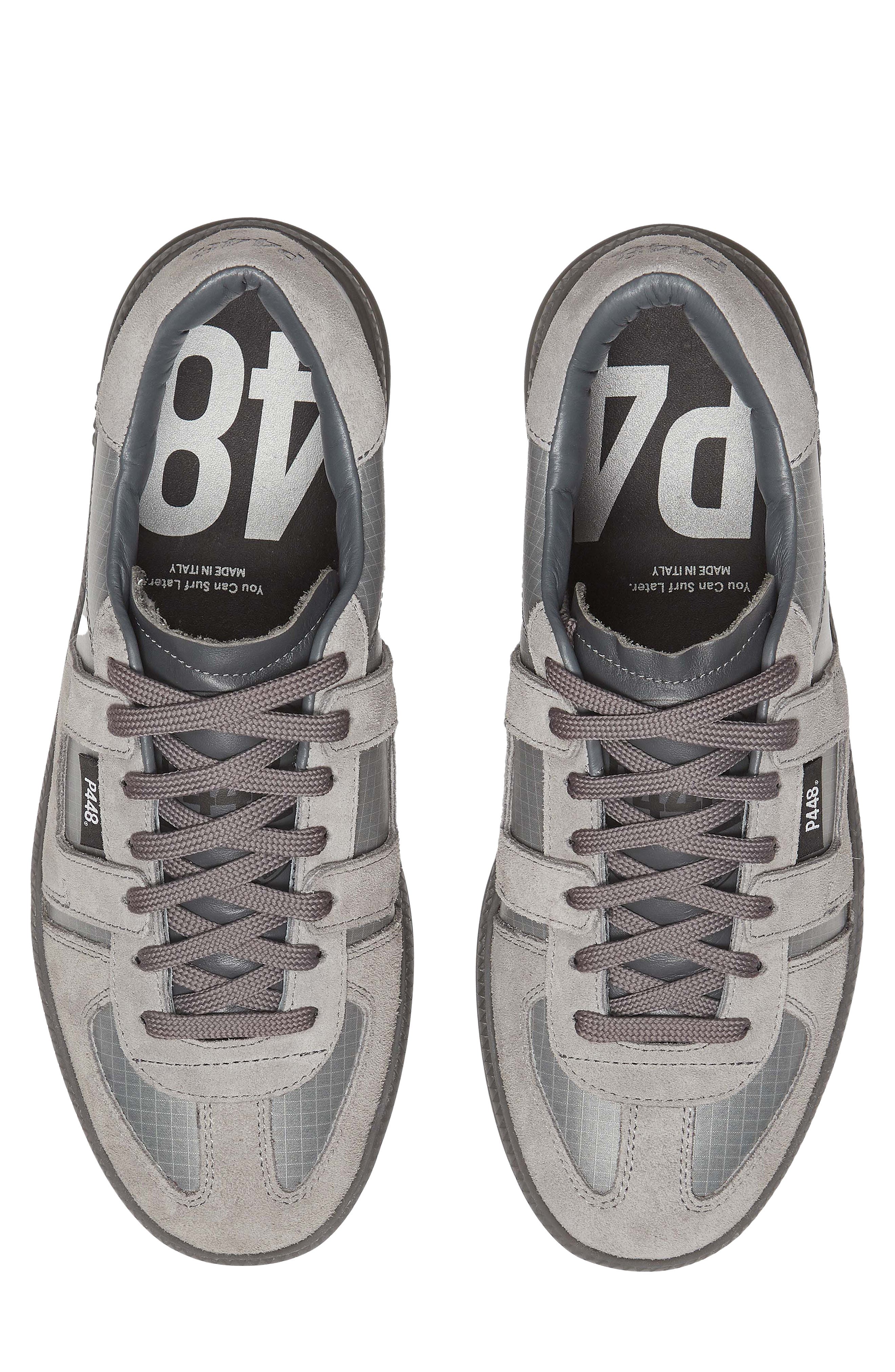 P448 Monza Low Top Sneaker, Alternate, color, Grey