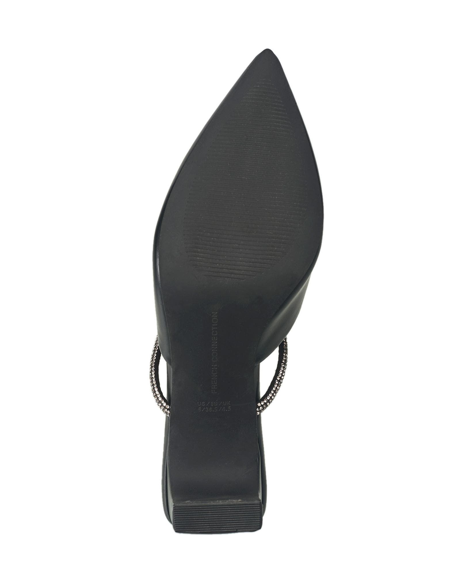 Fichi Front Knot Heel, Alternate, color, Black